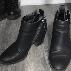 Black booties